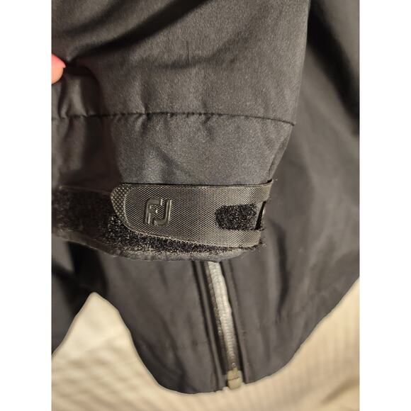 FJ FootJoy Men's DRY JOY Golf Soft Shell Jacket Black XXL - Picture 9 of 11